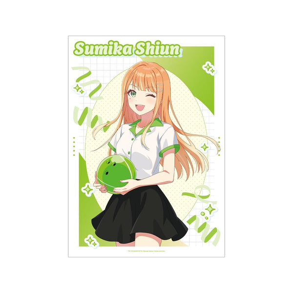 『学園アイドルマスター』描き下ろし 紫雲清夏 ボウリングシャツver. A3マット加工ポスター